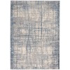 Calvin Klein Ck950 Rush - Ck950 Ivory Blue Area Rug 4 ft. X 6 ft. Rectangle