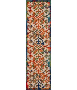 Nourison Aloha - Alh21 Multicolor Area Rug 2 ft. 3 X 8 ft. Rectangle