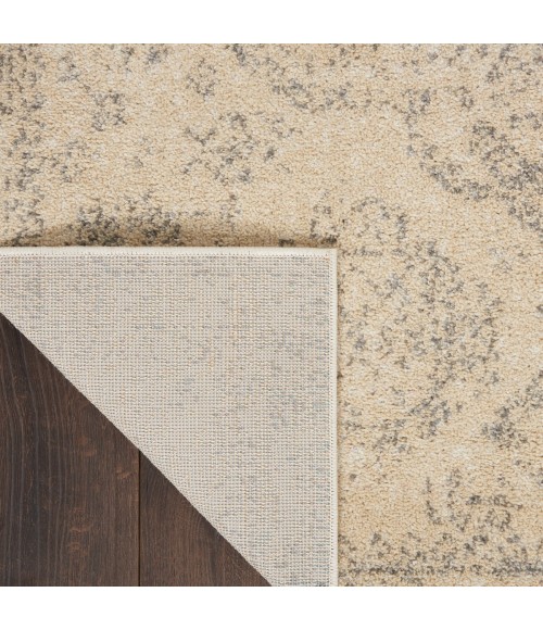 Nourison Tranquil Area Rug TRA13 Beige/Grey 7' x 10'