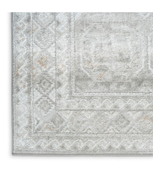 Nourison Dekor Grey DEK01 7 ft. 10 in. X 9 ft. 10 in. Rect. Rug