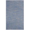 Nourison Essentials - Nre01 Blue Grey Area Rug 9 ft. X 12 ft. Rectangle
