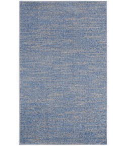 Nourison Essentials - Nre01 Blue Grey Area Rug 9 ft. X 12 ft. Rectangle