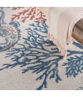 Nourison Seaside Ivory Multicolor Rug SDS03 8 ft. X 10 ft. Rect. - Rugs Town Nourison Seaside Ivory Multicolor SDS03 8 ft. X 10 ft. Rect. Rug