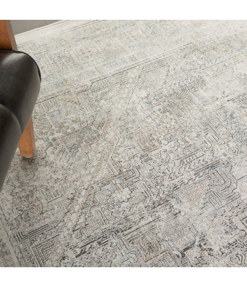 Nourison STARRY NIGHTS Area Rug Nourison Starry Nights Area Rug STN02-Cream Grey