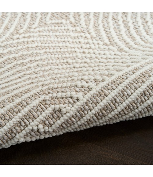 Nourison Natural Texture Beige Ivory NTX02 8 ft. Rect. Rug
