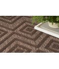 Nourison Versatile Brown NRV01 5 ft. X 7 ft. Rectangle Rug