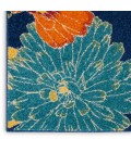 Nourison Allur Area Rug ALR06-Navy Multicolor