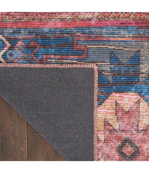 Nicole Curtis Machine Washable Series 1 Area Rug Nicole Curtis Machine Washable Series 1 Area Rug SR106 Multicolor 2' x 4'