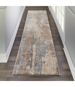 Nourison Home Moroccan Celebration KI386 Grey/Beige 2 ft. 2 in. X 7 ft. 6 in. Area Rug