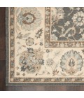 Nourison Living Treasures Runner Area Rug LI16-Grey/Ivory