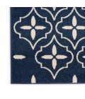 Nourison Home Nourison Essentials Navy Ivory NRE04 4 ft. X 6 ft. Rectangle Rug