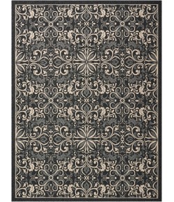 Nourison Caribbean - Crb12 Charcoal Area Rug 9 ft. 3 X 12 ft. 9 Rectangle