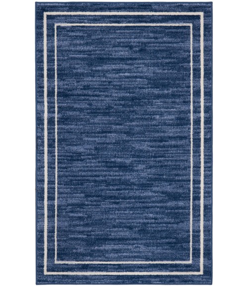Nourison Nourison Essentials Area Rug NRE02 Navy/Ivory