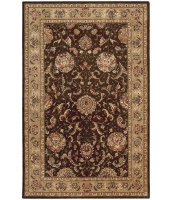 Nourison 2000 - 2206 Brown Area Rug 5 ft. 6 X 8 ft. 6 Rectangle