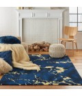 Nourison SYMMETRY Area Rug Nourison Symmetry Area Rug SMM09-Navy