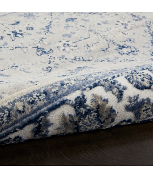 Nourison CYRUS Area Rug Nourison Cyrus Area Rug CYR02-Ivory/Navy