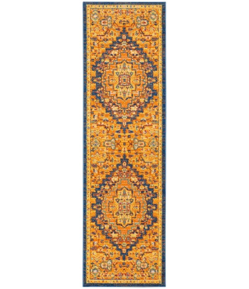 Nourison Allur Area Rug ALR04-Orange Multicolor