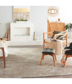 Nourison Venosa - Vsn01 Taupe Area Rug 7 ft. 9 X 9 ft. 9 Rectangle