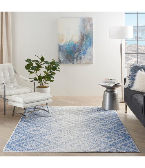 Nourison WHIMSICLE Area Rug Nourison Whimsicle Area Rug WHS17-Ivory Blue