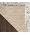 Nourison Home Modern Shag Grey Ivory MMD06 5 ft. 3 in. X 7 ft. Rectangle Rug