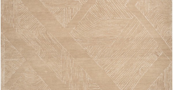 DKNY Pure Patterns Camel Rug PRN01 8X10 Rect. - Rugs Town
