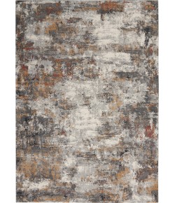 Nourison Tangra Grey/Multi TNR03 5 ft. X 7 ft. Rect. Rug
