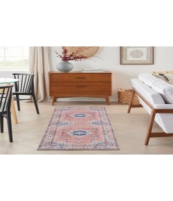 Nourison Fulton Coral FUL11 1 ft. 10 in. X 5 ft. Rectangle Rug
