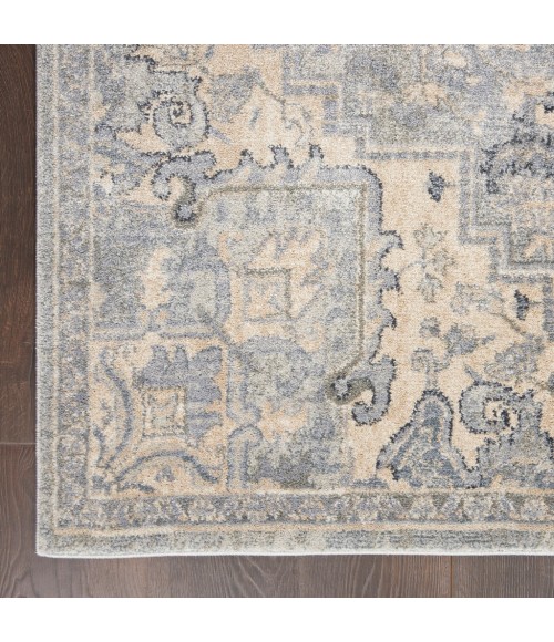 Nourison MOROCCAN CELEBRATION Area Rug kathy ireland Home Moroccan Celebration Area Rug KI382-Silver