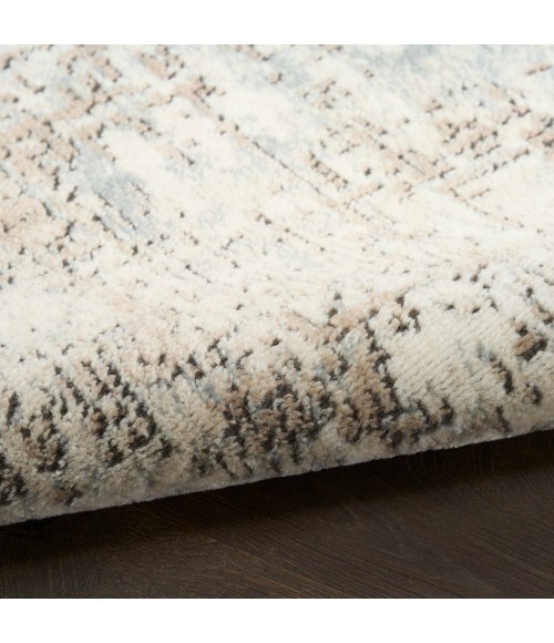 Nourison Concerto Ivory Beige CNC17 2 ft. 2 in. X 7 ft. 6 Rect. Rug