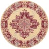 Nourison Grafix - Grf14 Cream Red Area Rug 8 ft. X Round