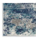 Nourison Passion Area Rug PSN36 Ivory Teal