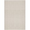Nourison Textured Home Ivory Beige TXH01 3 ft. 11 in. X 5 ft. 11 in. Rect. Rug