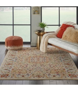 Nourison Majestic - Mst03 Sand Area Rug 5 ft. 6 X 8 ft. Rectangle