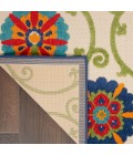 Nourison Aloha Area Rug ALH19-Blue/Multicolor