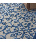 Nourison Aloha Area Rug ALH21-Grey/Blue