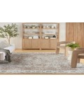 Nourison Astra Machine Washable Silver Taupe ASW16 7 ft. 10 in. X 10 ft. Rectangle Rug