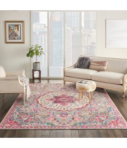 Nourison Passion - Psn22 Grey Multicolor Area Rug 8 ft. X 10 ft. Rectangle