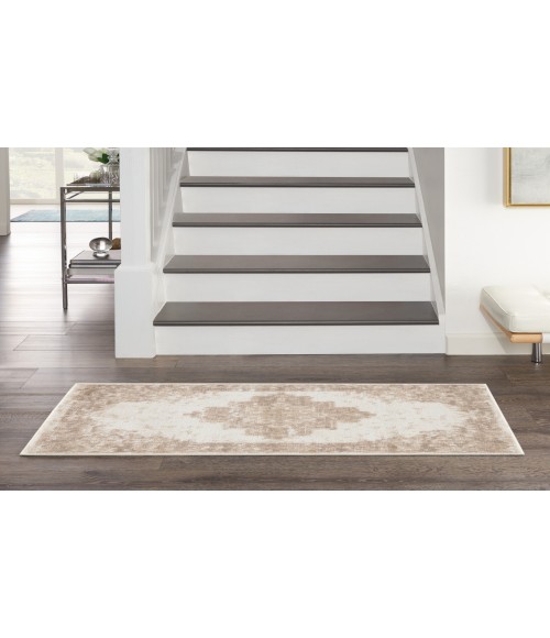 Nourison Grafix Ivory Beige GRF14 2 ft. X 4 ft. Rectangle Rug