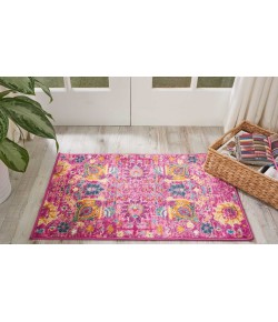 Nourison Passion - Psn01 Fuchsia Area Rug 22 X 34 Rectangle