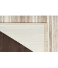 Nicole Curtis Lake Taupe Ivory WNC01 26 X 45 Rectangle Rug