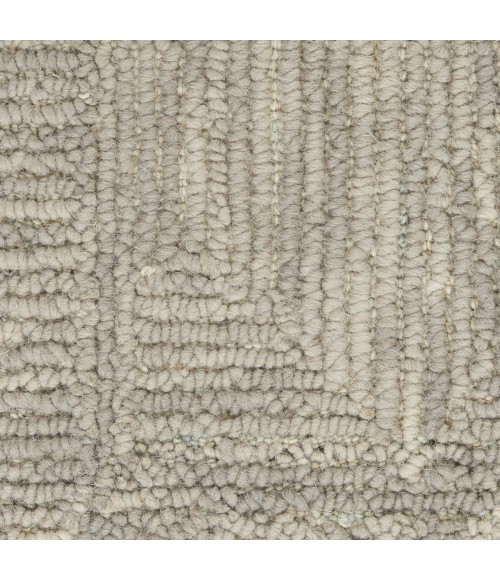 Nourison Vail Grey VAI04 3 ft. 9 in. X 5 ft. 9 in. Rect. Rug