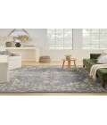Nourison Concerto Blue CNC05 7 ft. 10 in. X 9 ft. 10 in. Rectangle Rug