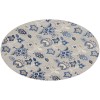 Nourison Aloha Blue Grey ALH31 7’10” Round Rug