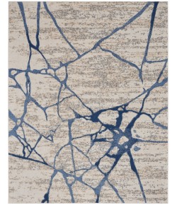 Calvin Klein Ck001 Riverflow - Rfv05 Ivory Blue Area Rug 7 ft. 10 in. X 9 ft. 10 in. Rectangle