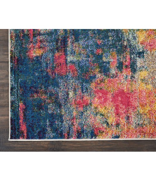 Nourison CELESTIAL Area Rug Nourison Celestial Area Rug CES09-Blue/Yellow