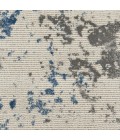 Nourison RUSTIC TEXTURES Area Rug Nourison Rustic Textures Runner Area Rug RUS08-Grey/Blue