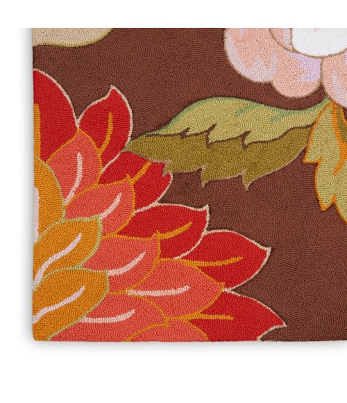 Nourison FANTASY Area Rug Nourison Fantasy Area Rug FA18-Chocolate