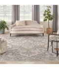 Nourison Astra Machine Washable Area Rug ASW12 Silver Grey