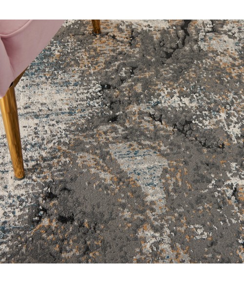Nourison LUDLOW Area Rug Nourison Ludlow Area Rug LDW01-Grey/Multi