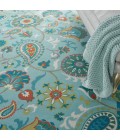 Nourison SUN N' SHADE Area Rug Waverly Sun N' Shade Area Rug SND73-Light Blue